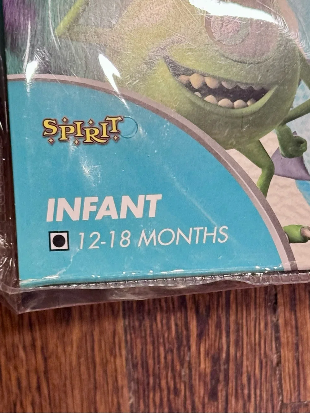 Spirit Sulley Infant Blue Costume - 12-18 Months